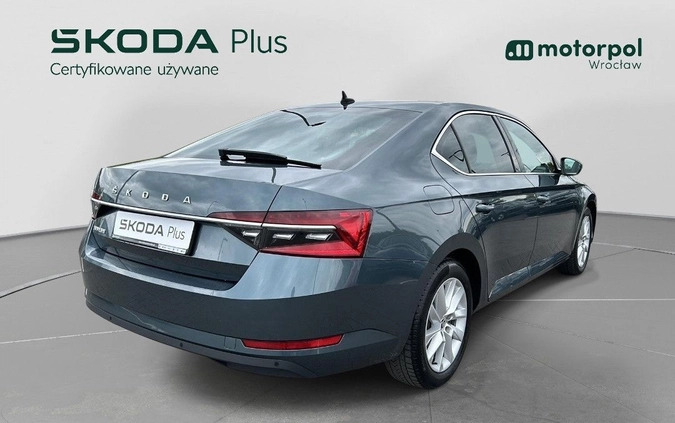 Skoda Superb cena 92900 przebieg: 164233, rok produkcji 2020 z Goniądz małe 742